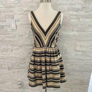 J. Crew metallic party dress